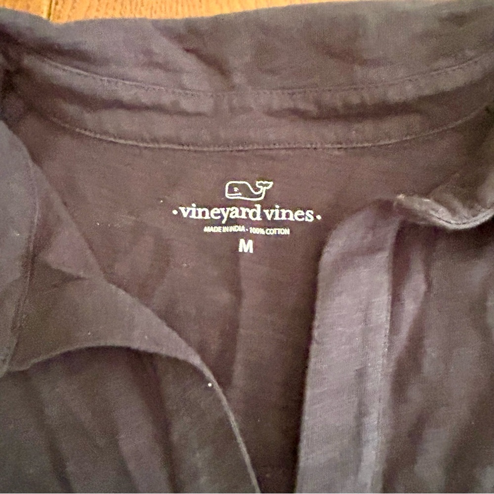 Vineyard Vines Long Sleeve Collared Split Neck Na… - image 4